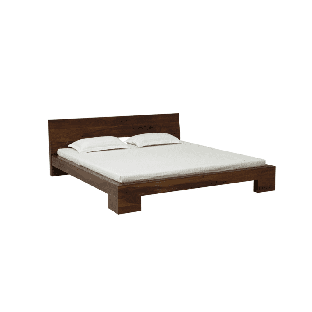 Blue Ridge Solid Acacia Wood Contemporary Platform Bed Frame