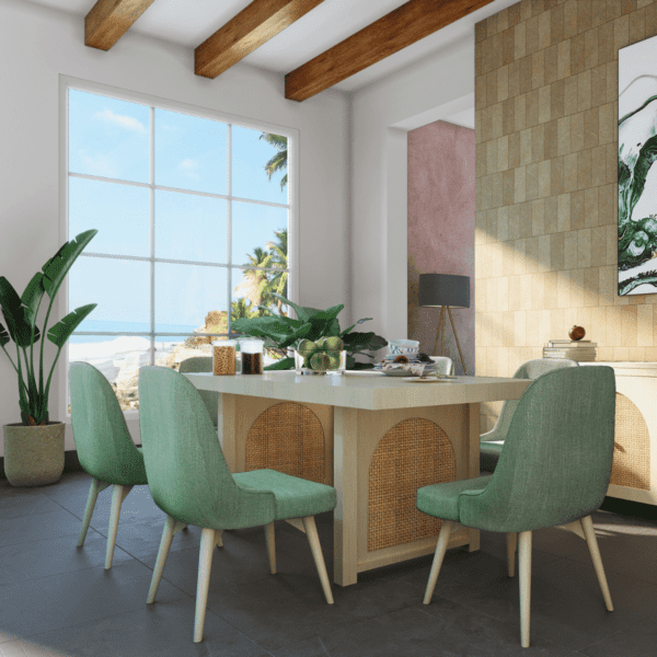 Coraopolis Modern High Back Upholstered Dining Chair