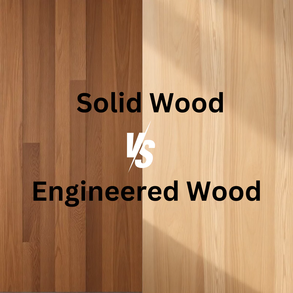 Solid Wood vs Engineered Wood