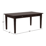 Eudora Solid Wood Storage Dining Table with Chairs and Bench