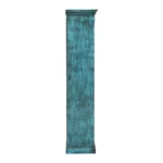 Galveston Vintage Ornate Floral Tall Solid Wood Cabinet - Side View