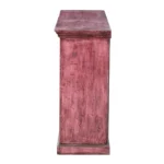 Yermo Vintage Hand Carved Large 4 Door Wooden Sideboard