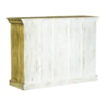 Tarnell Rustic Distressed Solid Wood Hand-Carved Small Sideboard