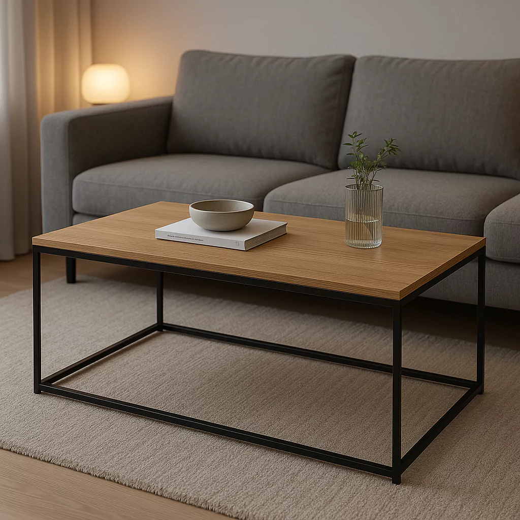 Rectangular Minimalist Coffee Table