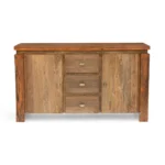 Evorence Traditional Solid Wood Sideboard - Front View